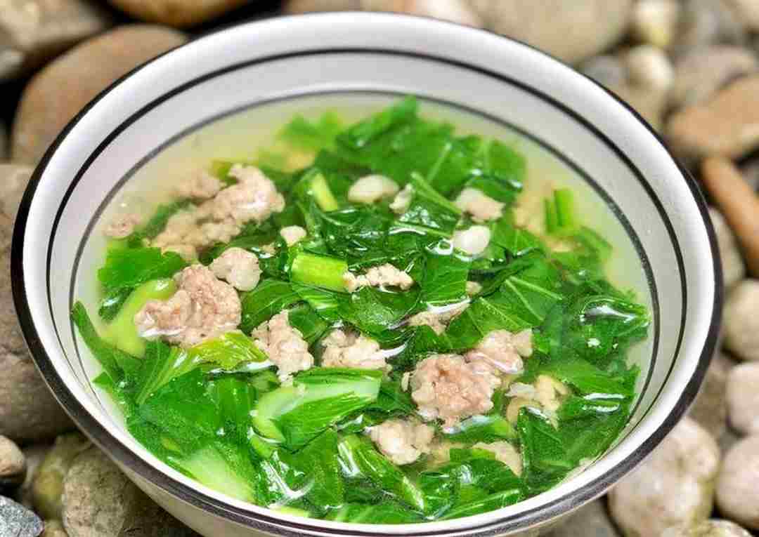 Gợi ý món ngon canh cải cay nấu thịt bằm cho gia đình