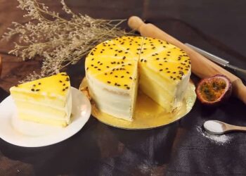 Cách làm bánh kem chanh dây